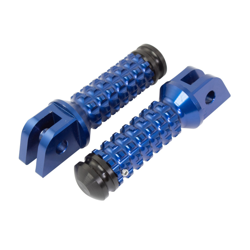 Biketek Voetsteunen + Slider Voorzijde YA11F | Blauw | Yamaha FZ/YZF