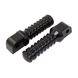 Biketek Voetsteunen + Slider Passagier YA12R | Zwart | Yamaha FZ/YZF