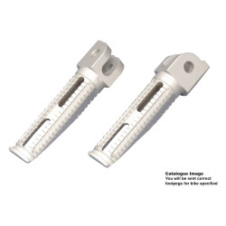 Biketek Voetsteunen Billet Race | Zilver | Honda CB/CBR/VFR/VTR