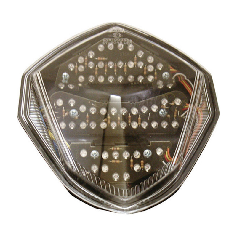 Bike-It Achterlicht + Knipperlichten LED S050 | Clear | Suzuki GSX-R1000