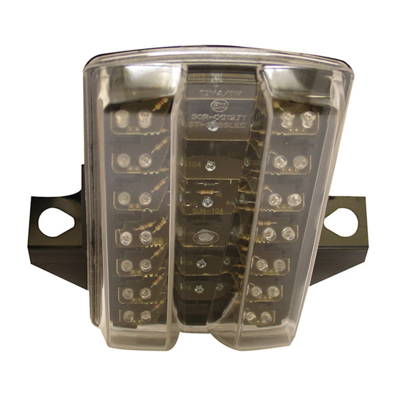 Bike-It Achterlicht + Knipperlichten LED S075 | Clear