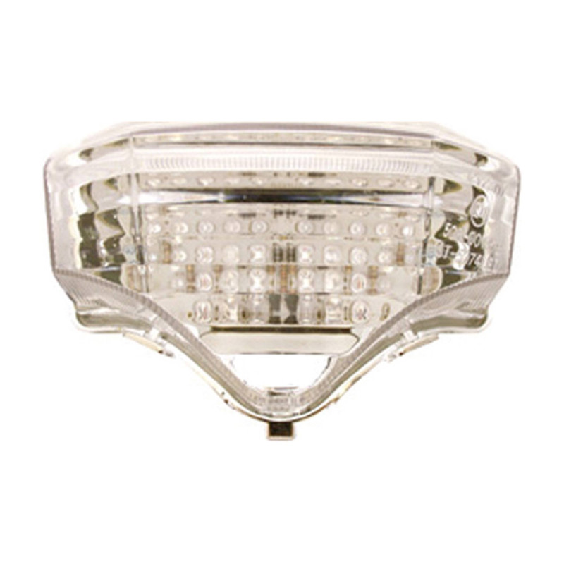 Bike-It Achterlicht + Knipperlichten LED Y077 | Clear