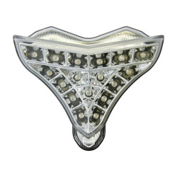 Bike-It Achterlicht + Knipperlichten LED Y090 | Clear | Yamaha YZF R1