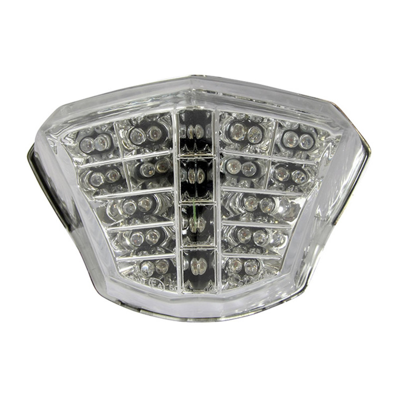 Bike-It Achterlicht + Knipperlichten LED Y091 | Clear | Yamaha XJ6/Diversion