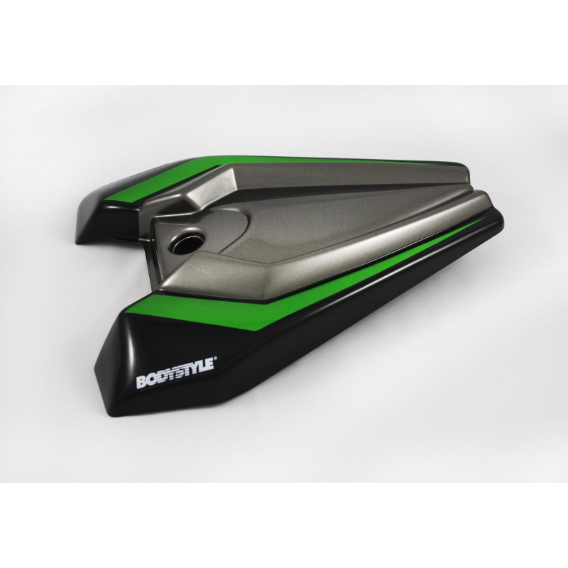 Bodystyle Buddyseat Cover | Grijs/Zwart/Groen | Kawasaki Z1000 R Edition