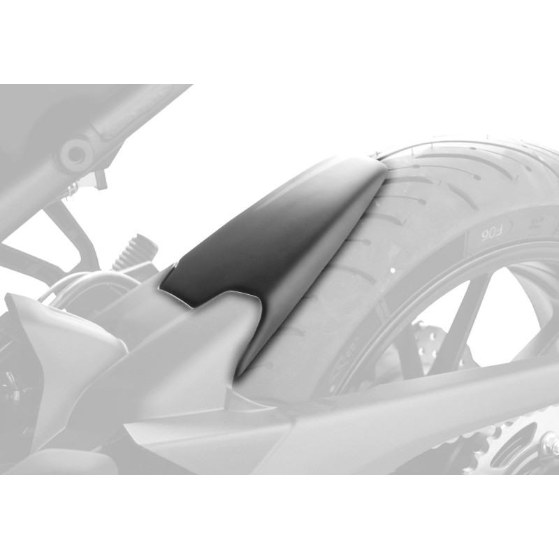 Bodystyle Hugger Achterzijde | Mat zwart | Yamaha Tracer 7 GT & 7/700