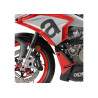 Bodystyle Spatbordverlenger Voorzijde | Mat zwart | Aprilia RS/RSV/Tuono