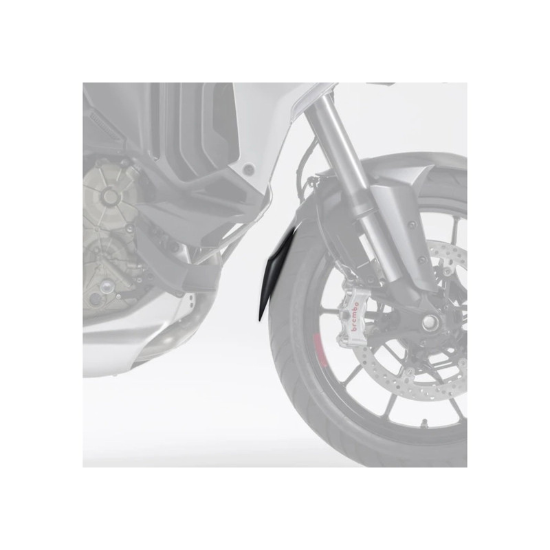 Bodystyle Spatbordverlenger Voorzijde | Mat zwart | Ducati Multistrada V4/Rally/S