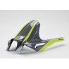 Bodystyle Hugger Achterzijde | Grijs/Geel | Yamaha MT-07