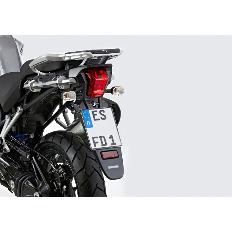Bodystyle Spatbordverlenger Achterzijde | Mat zwart | Aprilia & Benelli & BMW & Ducati & Honda & Husqvarna & …
