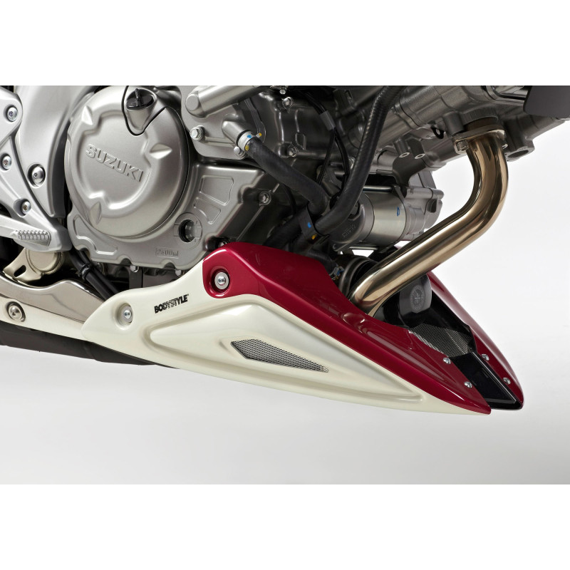 Bodystyle Belly Pan | Wit/Blauw | Suzuki SFV650 Gladius