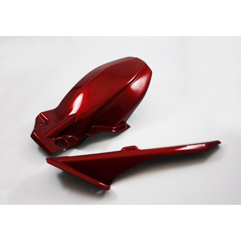 Bodystyle Hugger Achterzijde | Rood | Honda VFR800X Crossrunner