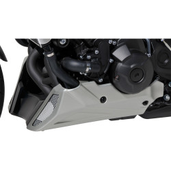 Bodystyle Belly Pan | Zwart/Wit/Geel | Yamaha XSR900