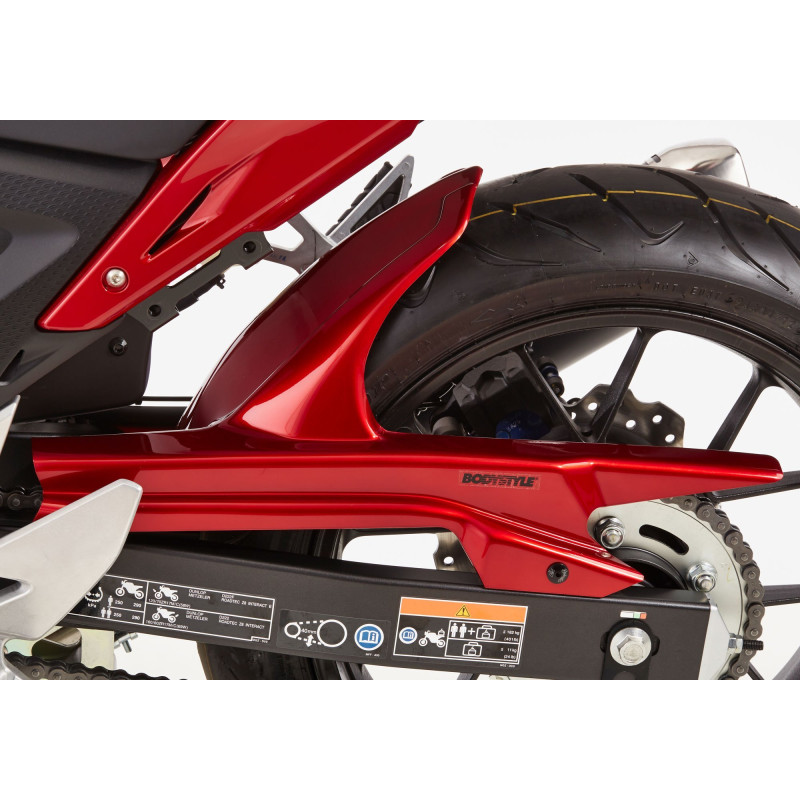 Bodystyle Hugger Achterzijde | Rood | Honda CB500F/CB500X/CBR500R