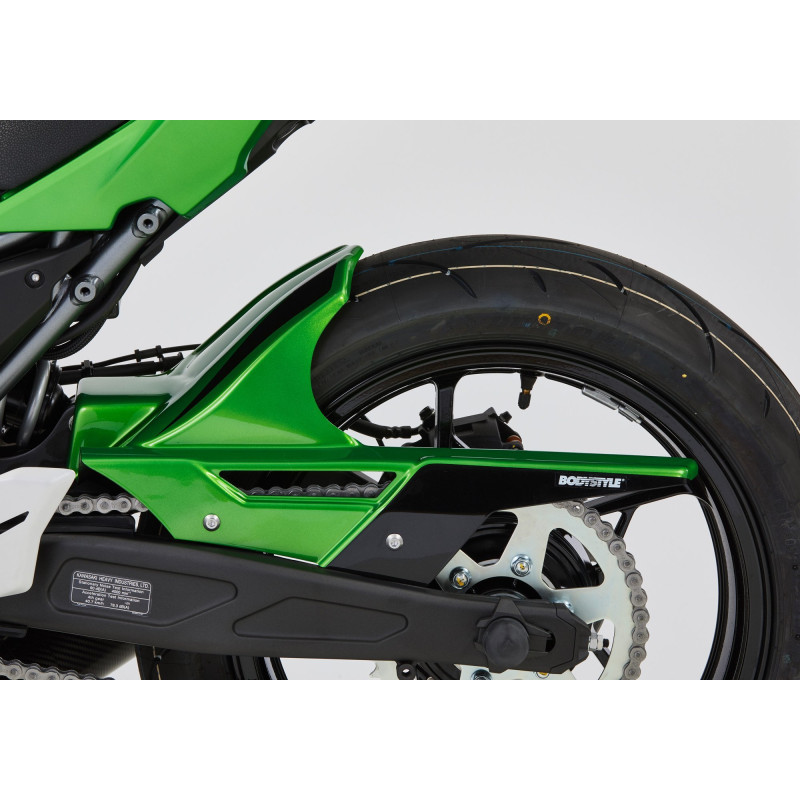 Bodystyle Hugger Achterzijde | Grijs/Groen | Kawasaki Z650