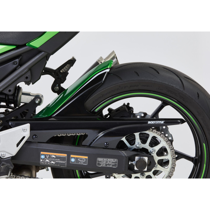 Bodystyle Hugger Achterzijde | Grijs/Zwart | Kawasaki Z900 & Z900 (70 kW)