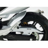 Bodystyle Hugger Achterzijde | Zwart | Honda CBF600(+N/+S)