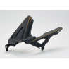 Bodystyle Hugger Achterzijde | Mat grijs/Goud | Honda CB1000R