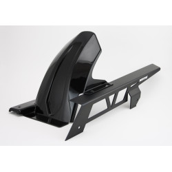 Bodystyle Hugger Achterzijde + Kettingbeschermer (alu) | Zwart | Honda CB750 Hornet