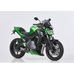 Bodystyle Belly Pan | Zwart/Groen | Kawasaki Z650