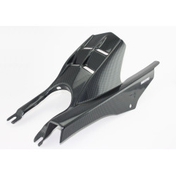 Bodystyle Hugger Achterzijde | Carbon look | Triumph Tiger Sport 660/800