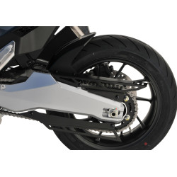Bodystyle Hugger Achterzijde + Kettingbeschermer (alu) | Mat zwart | Honda Forza 750