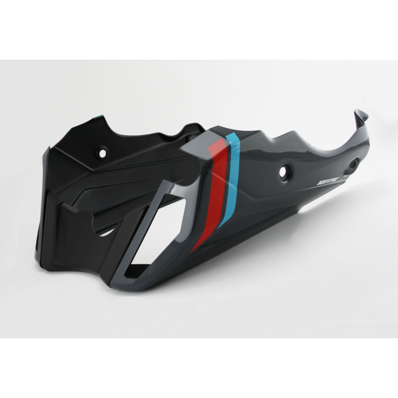 Bodystyle Belly Pan | Grijs/Rood | Yamaha MT-09/SP