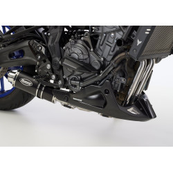 Bodystyle Belly Pan | Zwart | Yamaha XSR700/Legacy/XTribute