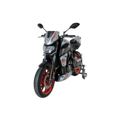 Bodystyle Hugger Achterzijde | Grijs/Rood/Antraciet | Yamaha MT-07