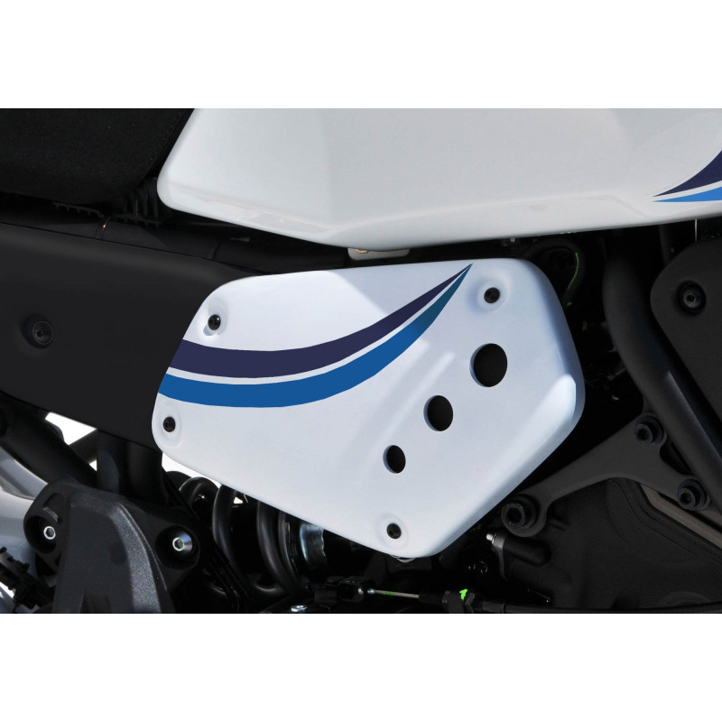 Bodystyle Zijpanelen | Wit | Yamaha XSR700/Legacy/XTribute