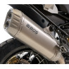 BOS Uitlaat Desert Fox | Zilver | BMW R1200R/R1200RS