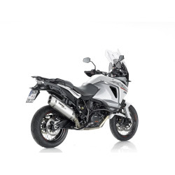 BOS Uitlaat Desert Fox | Zilver | KTM 1090 Adventure & 1290 Super Adventure
