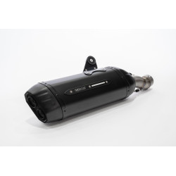 BOS Uitlaat Desert Fox Black Edition | Zwart | BMW R1200R/R1200RS