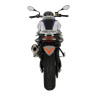 BOS Uitlaat Oval 120 | Zilver | BMW F800GT/F800R
