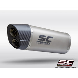 SC-Project Uitlaat Adventure | Zilver | KTM 1190 Adventure & 1290 Super Adventure
