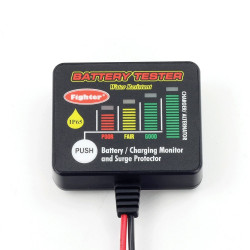BikeTek Laadspanning tester Accu | Zwart