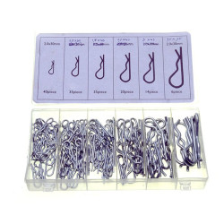 Biketek R-Clips assorti | 150 stuks