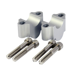 Bike-It Stuurverhogers 30mm (28,6mm FatBar) | Zilver