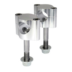 Bike-It Stuurverhogers (28,6mm FatBar) | Zilver