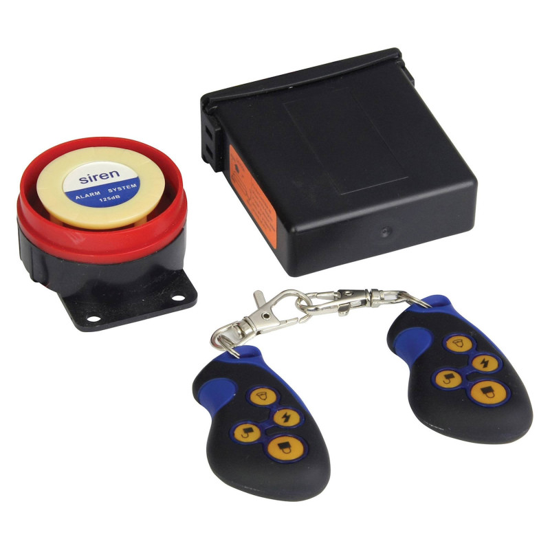 Biketek Alarmsysteem motor 12V (Remote) Deluxe Model