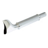 Bike-It Uitlaat Universeel Tailfin 500mm | Chroom