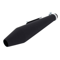 Bike-It Uitlaat Universeel Cone 480mm | Zwart