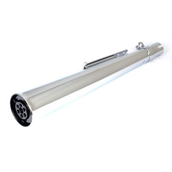 Bike-It Uitlaat Universeel Megaphone 575mm | Chroom