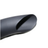 Bike-It Uitlaat Universeel Turn-Out 475mm | Zwart