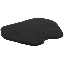 Bike-It Zadel Foam 12mm | Zwart