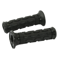 Bike-It Handvatten Racing Raised Ovals (22,2mm / 7/8") | Zwart