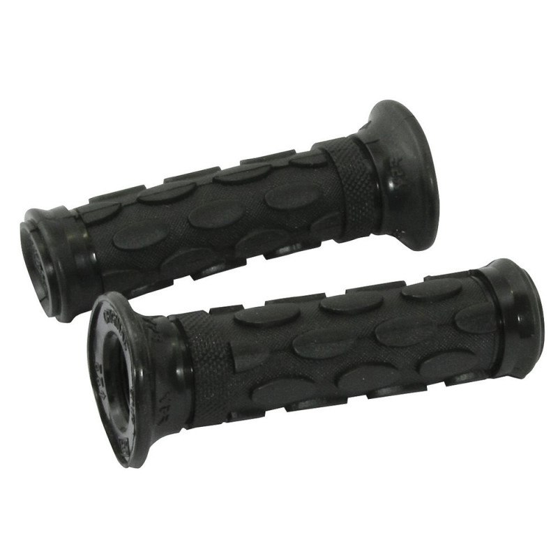 Bike-It Handvatten Racing Raised Ovals (22,2mm / 7/8") | Zwart