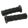 Bike-It Handvatten Racing Raised Ovals (22,2mm / 7/8") | Zwart