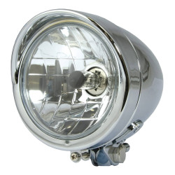 Bike-It Spotlight H4 4.5" Bullet | Chroom