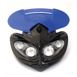 Bike-It Koplamp Enduro Rage | Blauw